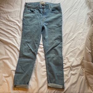 Everlane Modern Boyfriend Jean light blue wash